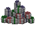 Present Pile Fall Made with Aseprite